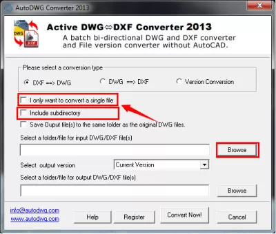 Скриншот приложения DWG DXF Converter - №2