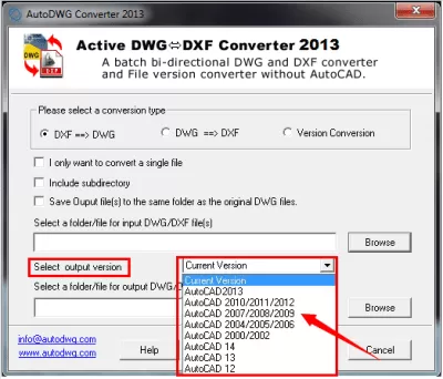 Скриншот приложения DWG DXF Converter - №3