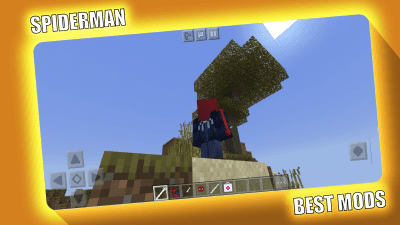 Скриншот приложения SpiderMan Mod for Minecraft PE - MCPE - №3