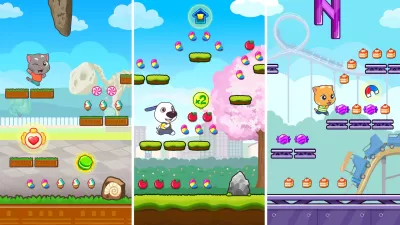 Скриншот приложения Говорящий Том: за конфетами! - №5