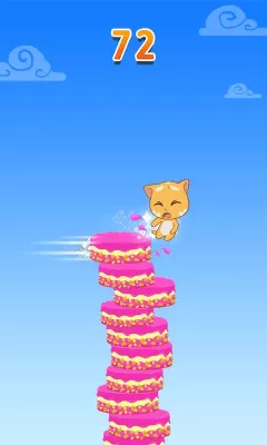 Скриншот приложения Говорящий Том: вкусная башня - №5