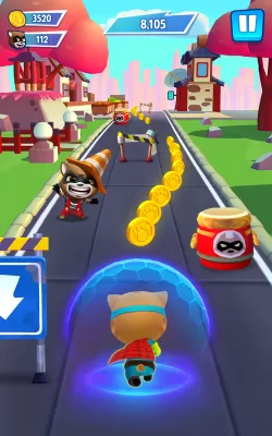 Скриншот приложения Говорящий Том: погоня героев - №3