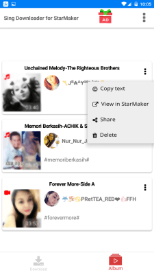 Скриншот приложения Sing Downloader for Starmaker - №4
