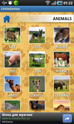 Скриншот приложения Мой маленький гений - №3