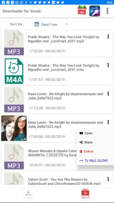 Скриншот приложения Song Downloader for Smule - №4