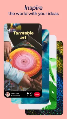 Скриншот приложения Pinterest Lite - №4