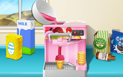 Скриншот приложения Frosty Ice Cream! Icy dessert - №2