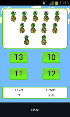 Скриншот приложения Научиться считать - №7