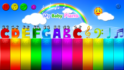 Скриншот приложения My baby piano free - №4