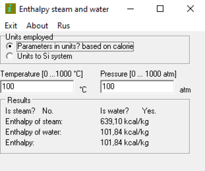 Скриншот приложения Enthalpy - №1