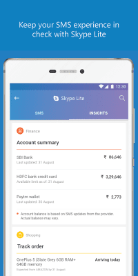 Скриншот приложения Skype Lite - №4
