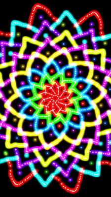 Скриншот приложения Glow Spin Art - №3