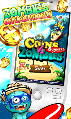 Скриншот приложения Coins Vs Zombies Summer - №1