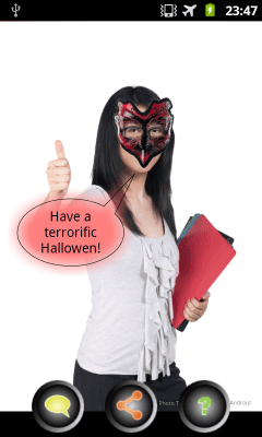Скриншот приложения Photo talks Halloween - №8