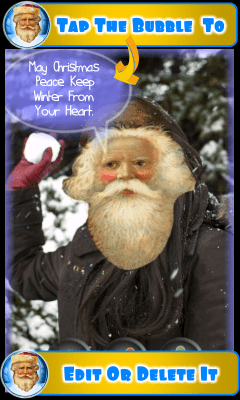 Скриншот приложения Photo talks New Year-Christmas - №6