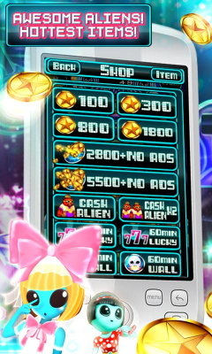 Скриншот приложения Coins Vs Aliens - №5