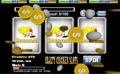 Скриншот приложения Crazy Chicken Slots! FREE - №4