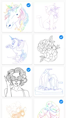 Скриншот приложения Dot to Dot to Coloring - №1