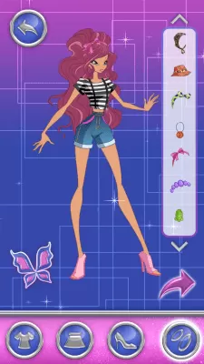 Скриншот приложения World of Winx - Dress Up - №4