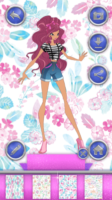 Скриншот приложения World of Winx - Dress Up - №5