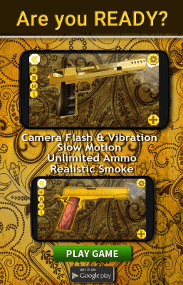 Скриншот приложения Симулятор оружия Golden Guns - №2