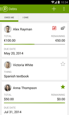 Скриншот приложения Должники - №7