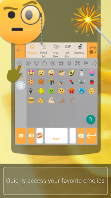 Скриншот приложения ai.type Emoji плагин Keyboard - №6