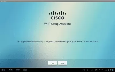 Скриншот приложения Cisco Network Setup Assistant - №1