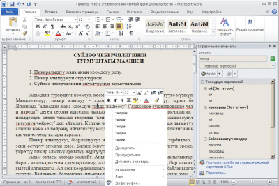 Скриншот приложения KyrSpell - №3