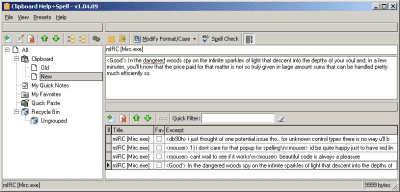 Скриншот приложения Clipboard Help Spell Portable - №1