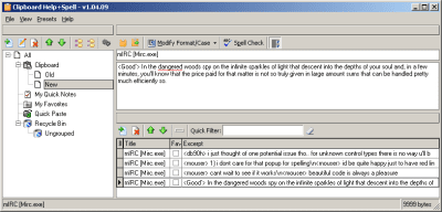 Скриншот приложения Clipboard Help Spell Portable - №4