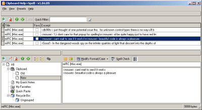 Скриншот приложения Clipboard Help Spell Portable - №5