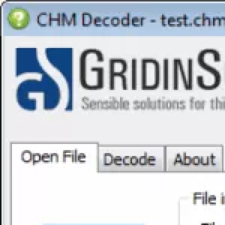 CHM Decoder скачать на Windows бесплатно