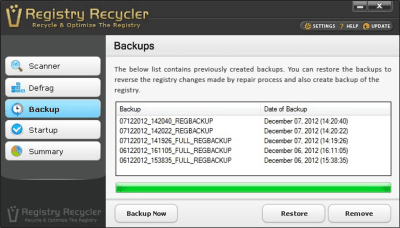Скриншот приложения Registry Recycler - №3