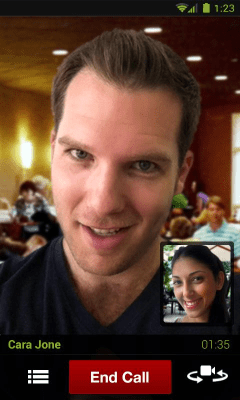 Скриншот приложения Fring - №3