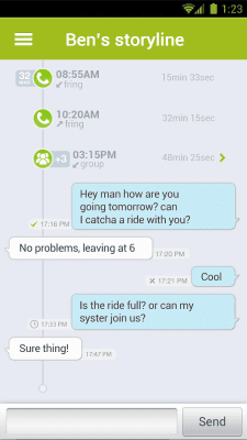 Скриншот приложения Fring - №7
