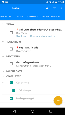 Скриншот приложения EssentialPIM - №4