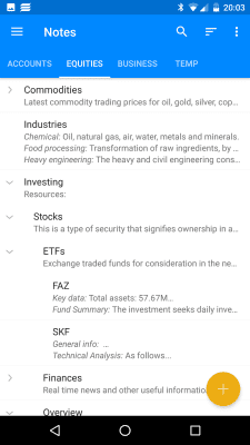 Скриншот приложения EssentialPIM - №5