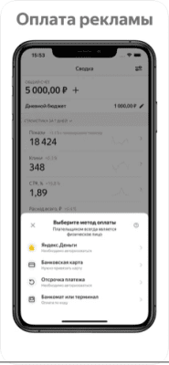 Скриншот приложения Яндекс Директ - №4
