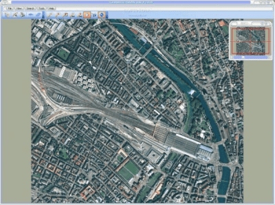 Скриншот приложения Transnavicom Satellite Map of Zurich - №1