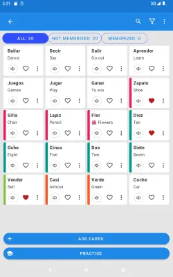 Скриншот приложения Флэшкарты - №7