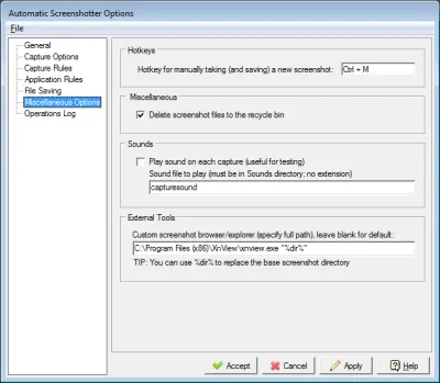 Скриншот приложения Automatic Screenshotter - №3