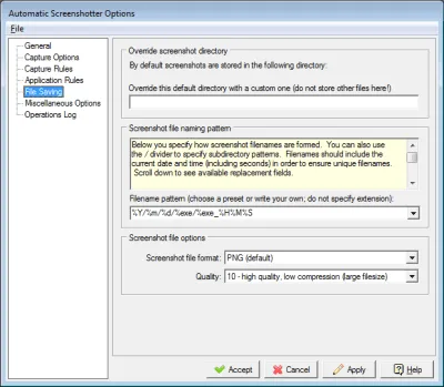 Скриншот приложения Automatic Screenshotter - №6