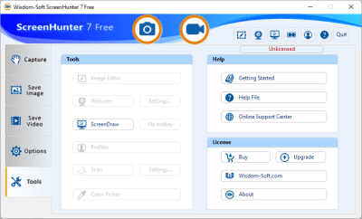 Скриншот приложения ScreenHunter Free - №5