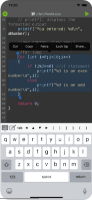 Скриншот приложения C/C++ Program Compiler - №3