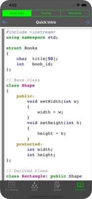 Скриншот приложения C/C++ Program Compiler - №4