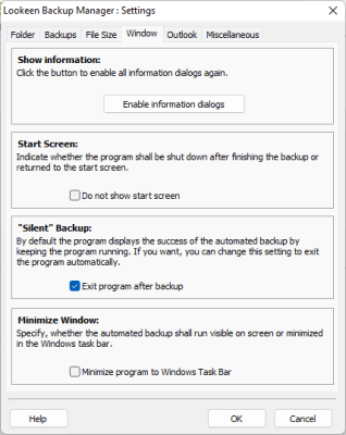 Скриншот приложения Lookeen Backup - №4