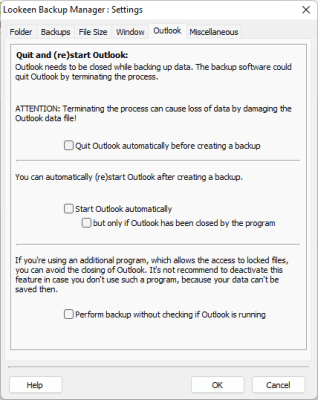 Скриншот приложения Lookeen Backup - №5