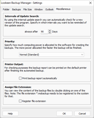 Скриншот приложения Lookeen Backup - №6