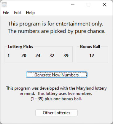 Скриншот приложения Lottery Picks - №2